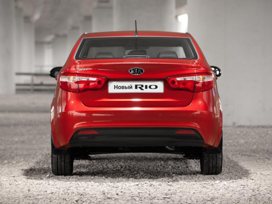  Kia Rio Sedan 2011 года  (CIS) (фото 20 из 30)